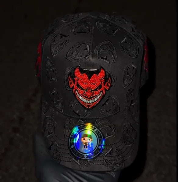 LUCIFER U2 Velvet Baseball Cap