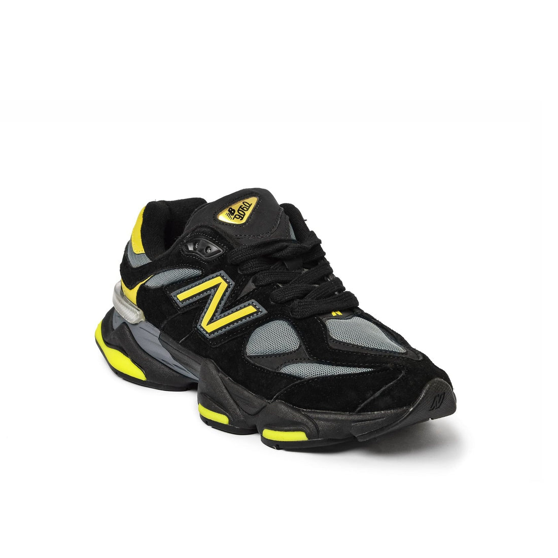 9060 Black/Yellow Sneaker