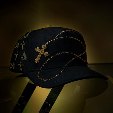 Shiny Long Chain Cap