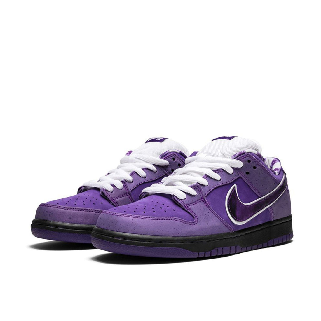 Low Purple Suede Sneaker