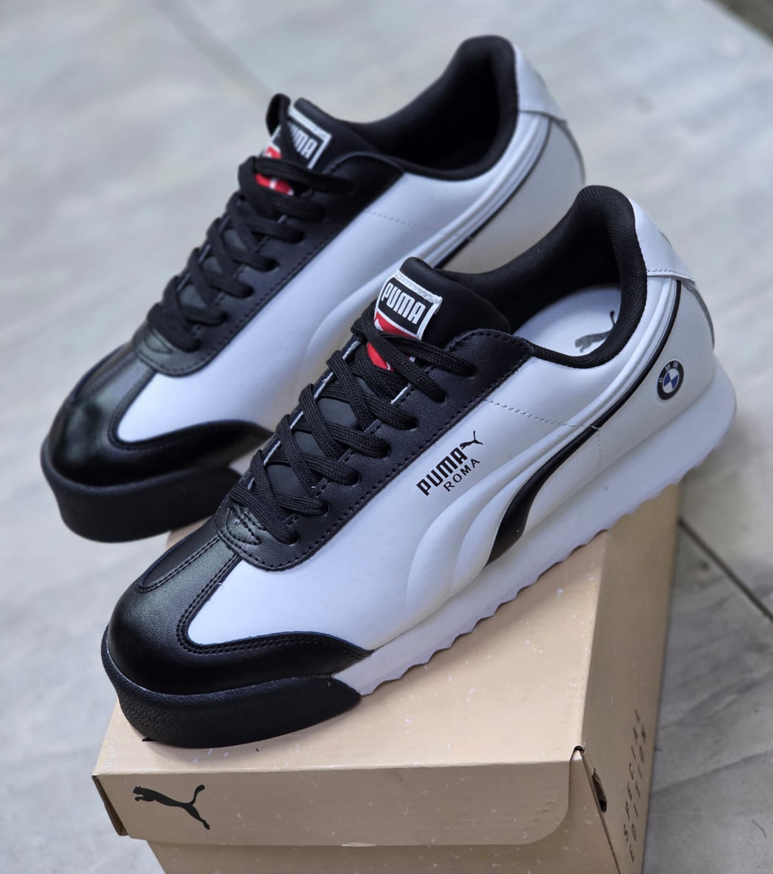 Men's Bullet Leather Sneakers